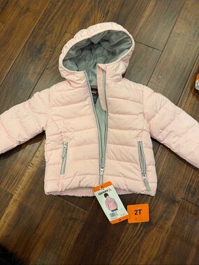Gerry Weber Kids Light Pink Puffer Jacket with Hood